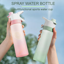 Load image into Gallery viewer, 700ml Spray Water Bottle For Girls Outdoor Sport Fitness Water Cup Large Capacity Spray Bottle BPA Free Drinkware Travel Bottles Kitchen Gadgets
