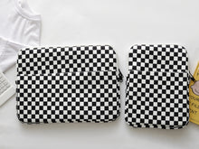 Load image into Gallery viewer, Checkerboard Storage Hand File Bag Notebook
