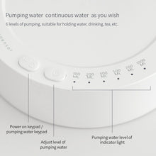 Load image into Gallery viewer, Desk Dispenser Electric Water Gallon Pump Automatic Water Bottle Pump Dispenser Rechargeable Water Pump Dispenser