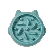 Load image into Gallery viewer, Pet Dog Cat Slow Feeder Bowls Anti Choking Slow Feeder Dish Bowl Home Dog Eating Plate Anti Gulping Bowl Supplies