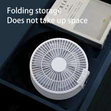 Load image into Gallery viewer, 2023 Remote Control Portable Rechargeable Ceiling Usb Electric Folding Fan Night Light Air Cooler Home-appliance Home