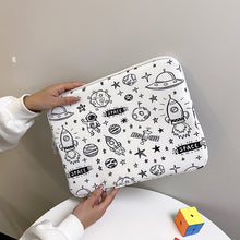 Load image into Gallery viewer, Checkerboard Storage Hand File Bag Notebook
