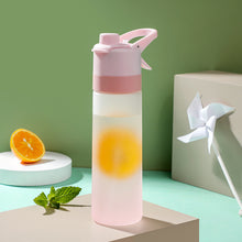 Load image into Gallery viewer, 700ml Spray Water Bottle For Girls Outdoor Sport Fitness Water Cup Large Capacity Spray Bottle BPA Free Drinkware Travel Bottles Kitchen Gadgets