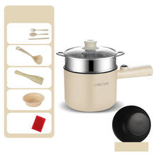 Load image into Gallery viewer, Mini Hot Pot Household Portable Kitchen Appliance Multi Function Non Stick Electric Pot Kitchen Gadgets