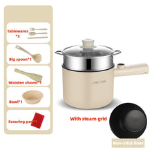 Load image into Gallery viewer, Mini Hot Pot Household Portable Kitchen Appliance Multi Function Non Stick Electric Pot Kitchen Gadgets