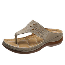 Load image into Gallery viewer, Clip Toe Wedge Sandals Women Summer Flip Flops Slippers Beach Shoes
