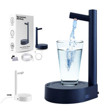 Load image into Gallery viewer, Desk Dispenser Electric Water Gallon Pump Automatic Water Bottle Pump Dispenser Rechargeable Water Pump Dispenser