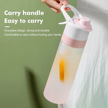 Load image into Gallery viewer, 700ml Spray Water Bottle For Girls Outdoor Sport Fitness Water Cup Large Capacity Spray Bottle BPA Free Drinkware Travel Bottles Kitchen Gadgets