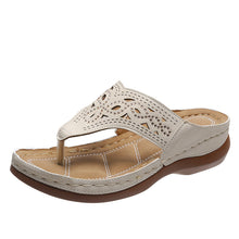 Load image into Gallery viewer, Clip Toe Wedge Sandals Women Summer Flip Flops Slippers Beach Shoes