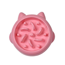 Load image into Gallery viewer, Pet Dog Cat Slow Feeder Bowls Anti Choking Slow Feeder Dish Bowl Home Dog Eating Plate Anti Gulping Bowl Supplies