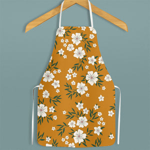 Simple Sleeveless Hanging Neck Kitchen Chores Waist Painting Baking Stain-resistant Apron