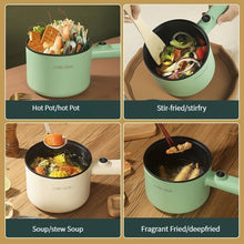 Load image into Gallery viewer, Mini Hot Pot Household Portable Kitchen Appliance Multi Function Non Stick Electric Pot Kitchen Gadgets