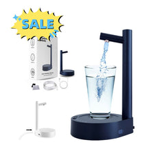 Load image into Gallery viewer, Desk Dispenser Electric Water Gallon Pump Automatic Water Bottle Pump Dispenser Rechargeable Water Pump Dispenser