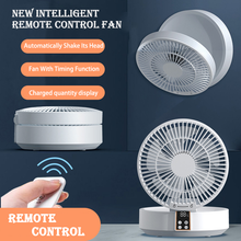 Load image into Gallery viewer, 2023 Remote Control Portable Rechargeable Ceiling Usb Electric Folding Fan Night Light Air Cooler Home-appliance Home